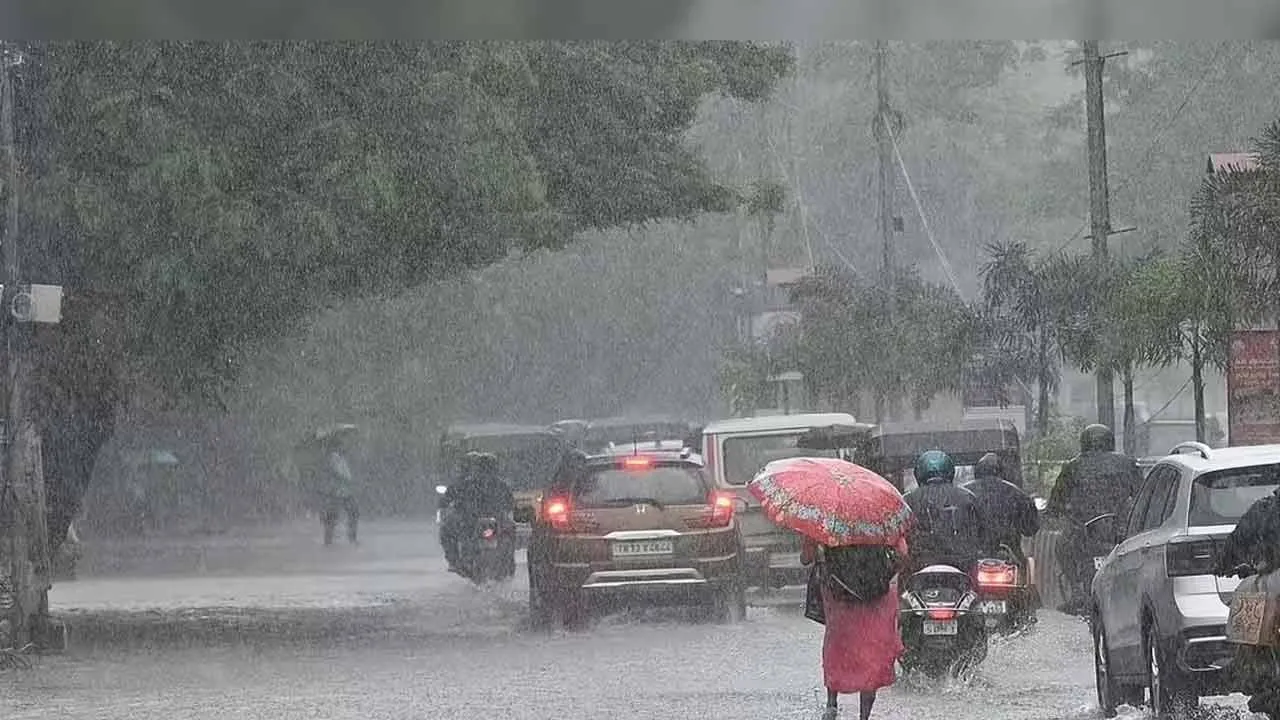  Very heavy rain in 2 districts - Alert for 20 districts Photograph: (rain) 