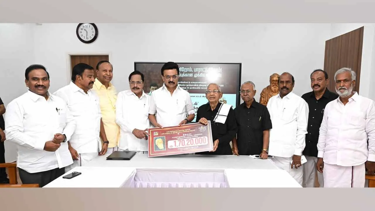  “தமிழினம் தலைநிமிர்ந்து நடைபோடும்” - முதல்வர் மு.க. ஸ்டாலின் பெருமிதம்!
