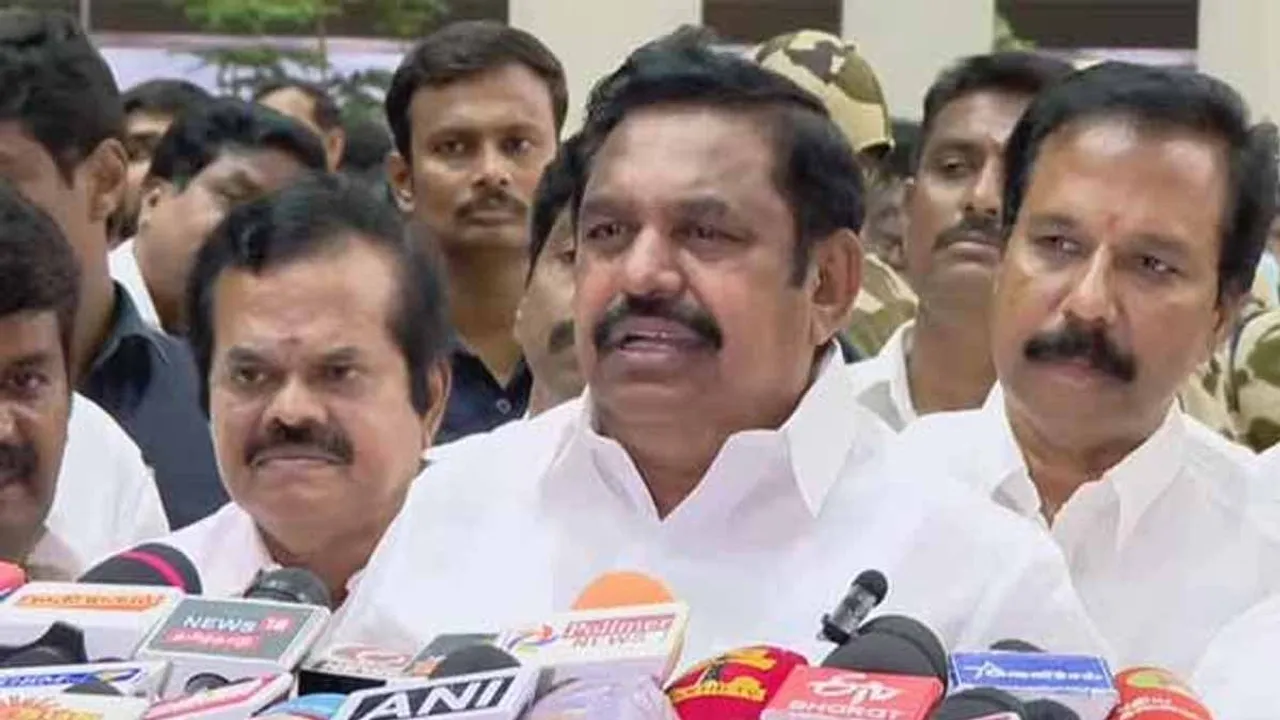  'Delta farmers' Diwali of tears under DMK rule' - Edappadi Palaniswami condemns Photograph: (admk) 