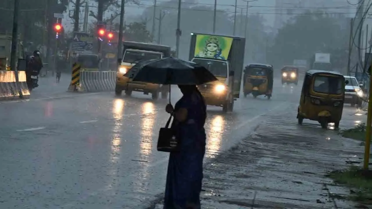  Heavy rain continues - school holiday update released Photograph: (rain) 