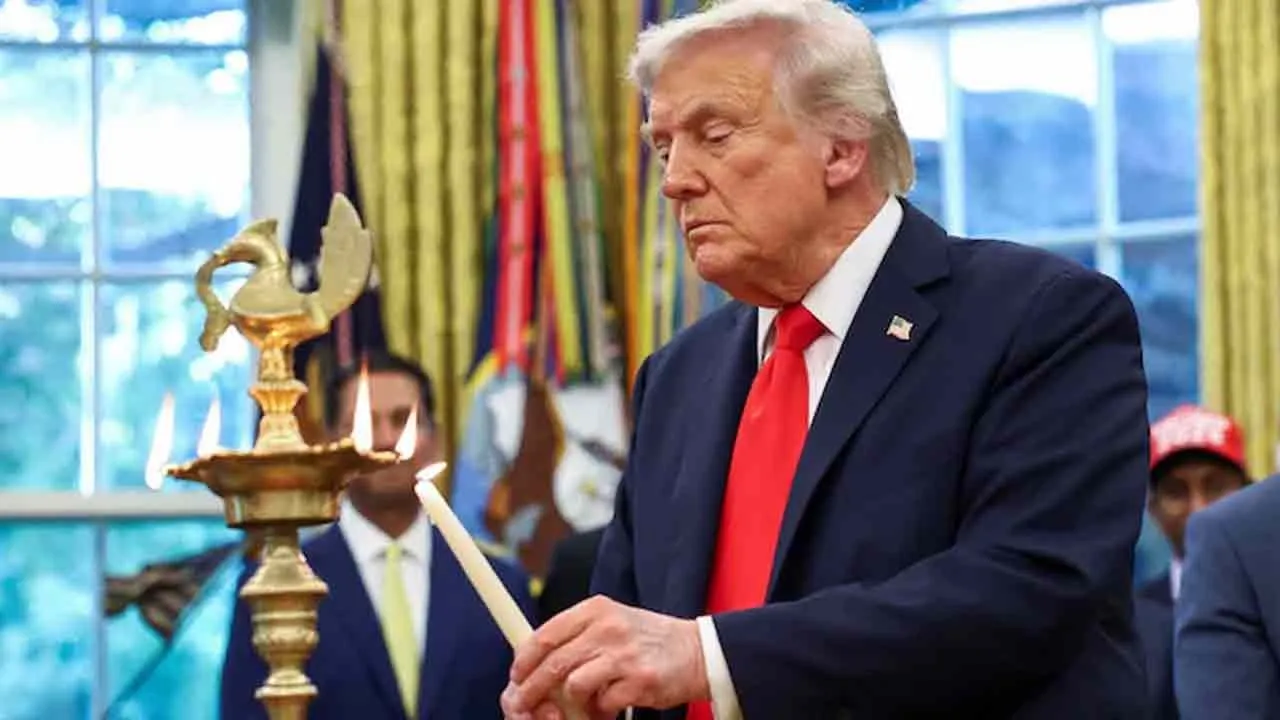  Trump celebrates Diwali at the White House 