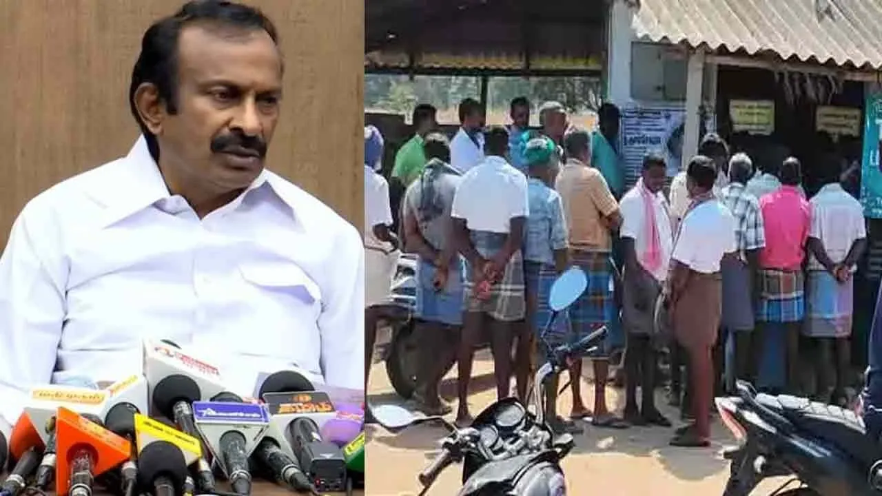  'The government is not taking any initiative to increase alcohol sales' - Minister Muthusamy interview Photograph: (tasmac) 