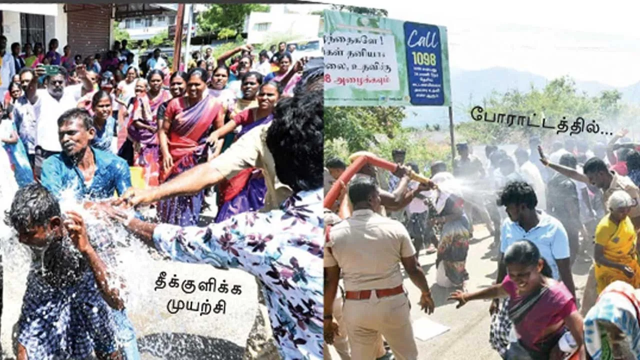  விளைபூமியை அழித்து சோலார் மின் திட்டமா? -கொந்தளிக்கும் கல்லத்திகுளம்!