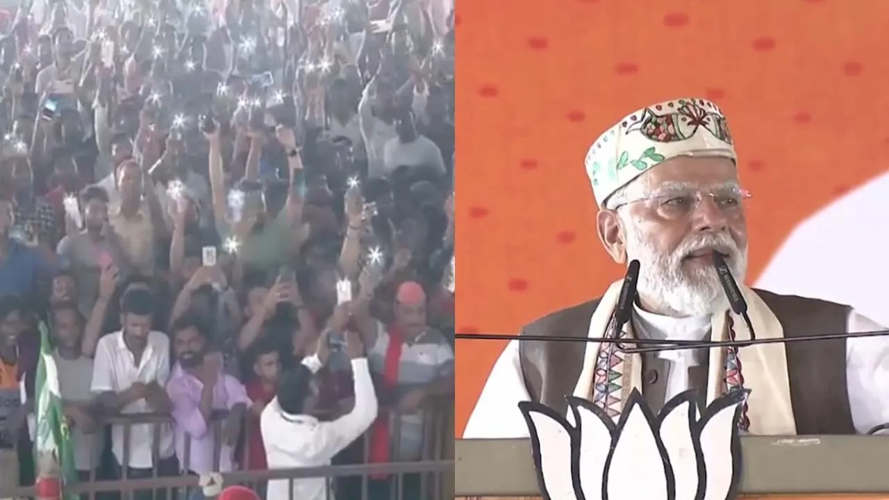  Prime Minister Modi's fiery speech criticized RJD in bihar 