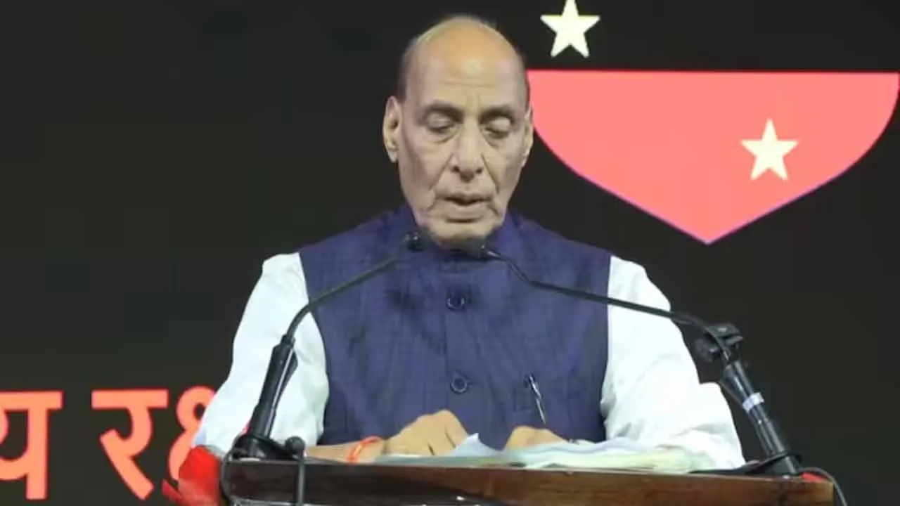  Union Minister Rajnath Singh warns Severe retaliation will be given to Pakistan 