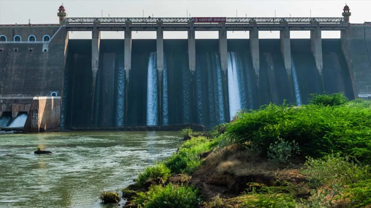  Status of Erode district dams Photograph: (weather) 