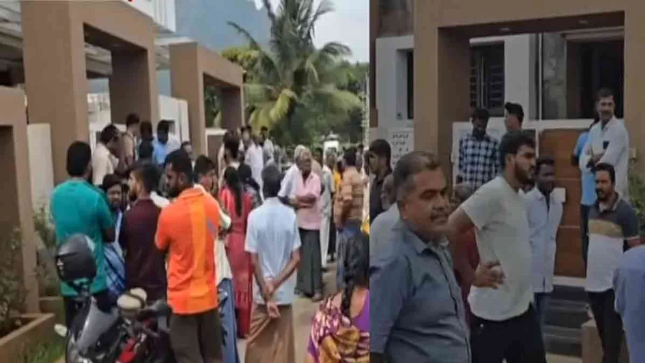  'Former councilor's wife ; driver escapes' - stir in Coimbatore Photograph: (kovai) 