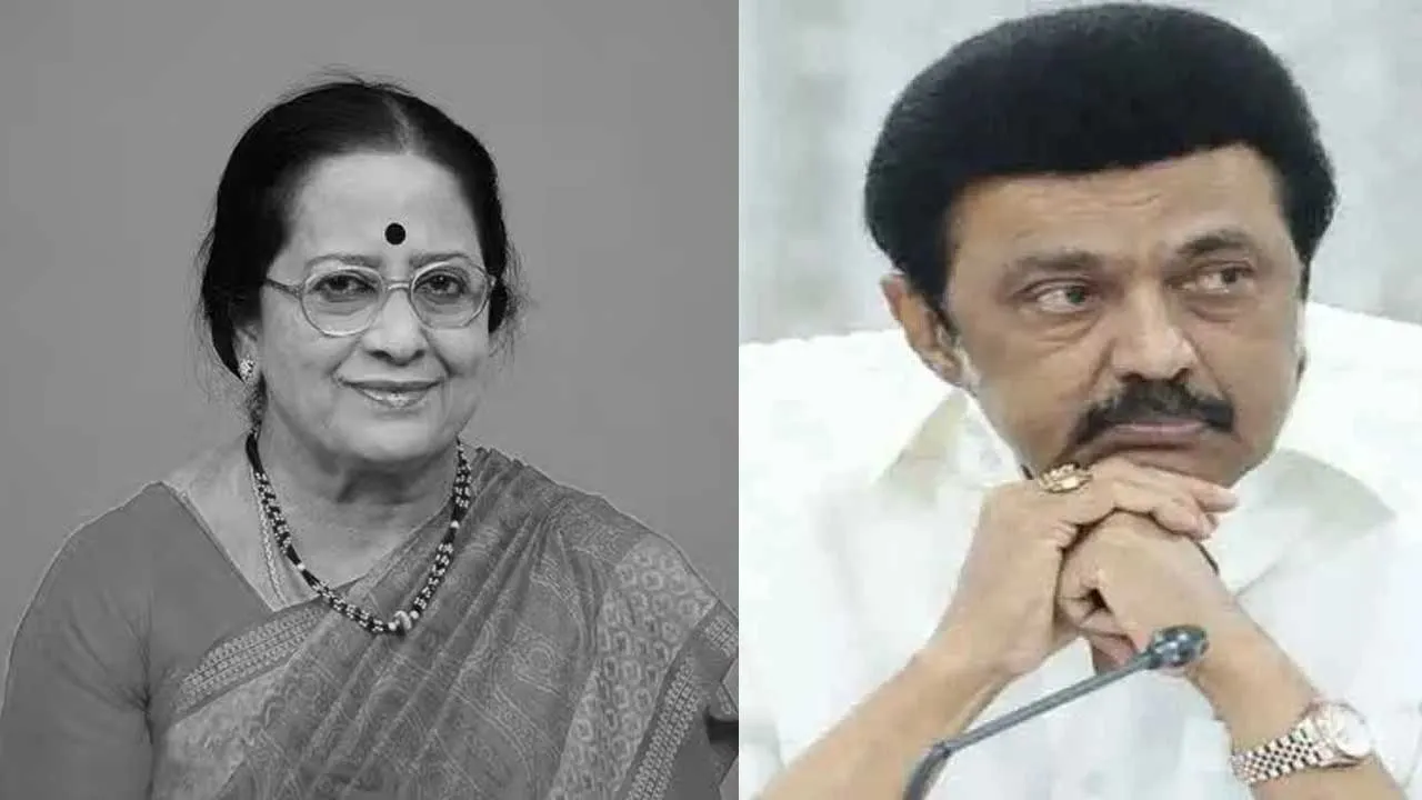  மருத்துவர் மாதங்கி ராமகிருஷ்ணன் மறைவு; முதல்வர் மு.க. ஸ்டாலின் இரங்கல்!