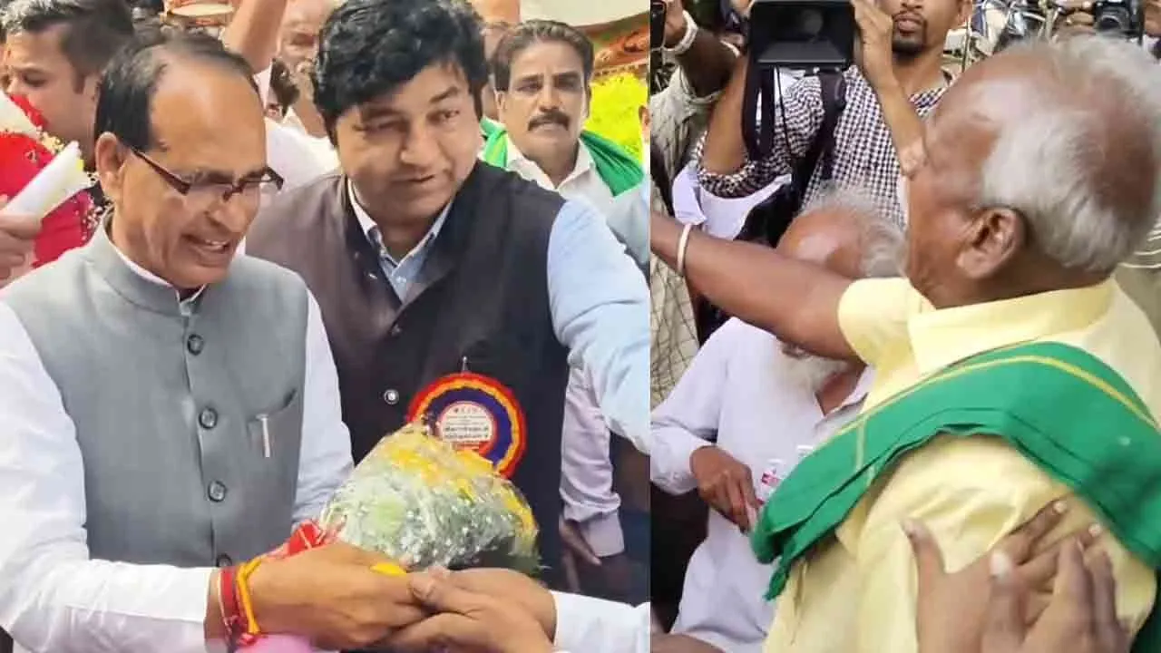  மத்திய அமைச்சரிடம் நியாயம் கேட்ட விவசாயி; விரட்டியடித்த பாஜகவினர்!