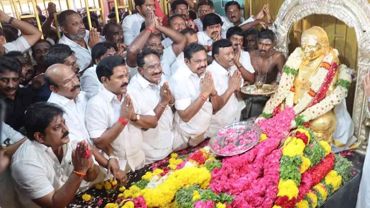  “முத்துராமலிங்கத் தேவருக்கு ‘பாரத ரத்னா விருது’ வழங்க வேண்டும்” - இ.பி.எஸ். மீண்டும் வலியுறுத்தல்!