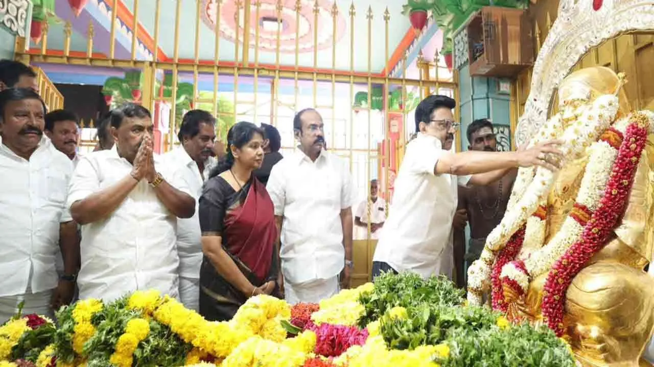  “முத்துராமலிங்க தேவர் பெயரில் திருமண மண்டபம் அமைக்கப்படும்” - முதல்வர் அறிவிப்பு!