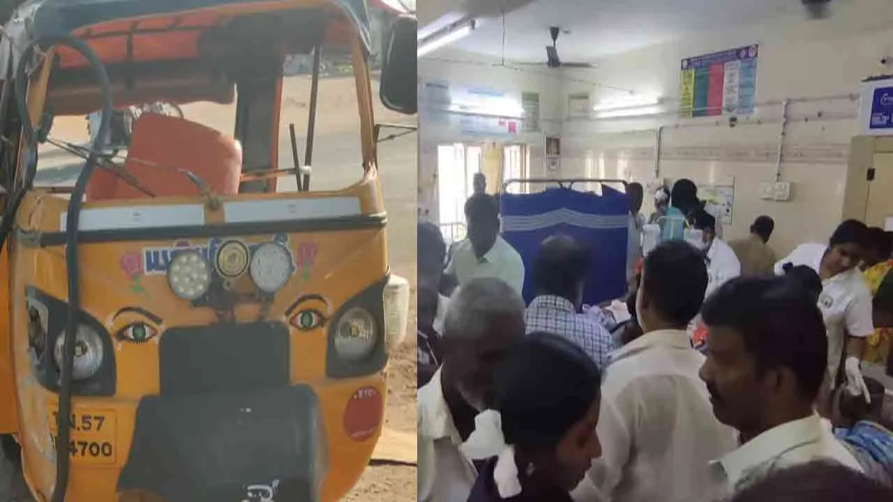  ஆட்டோ மீது அரசு பேருந்து மோதல் : மாணவ, மாணவிகள் காயம்; ஒருவர் பலி!