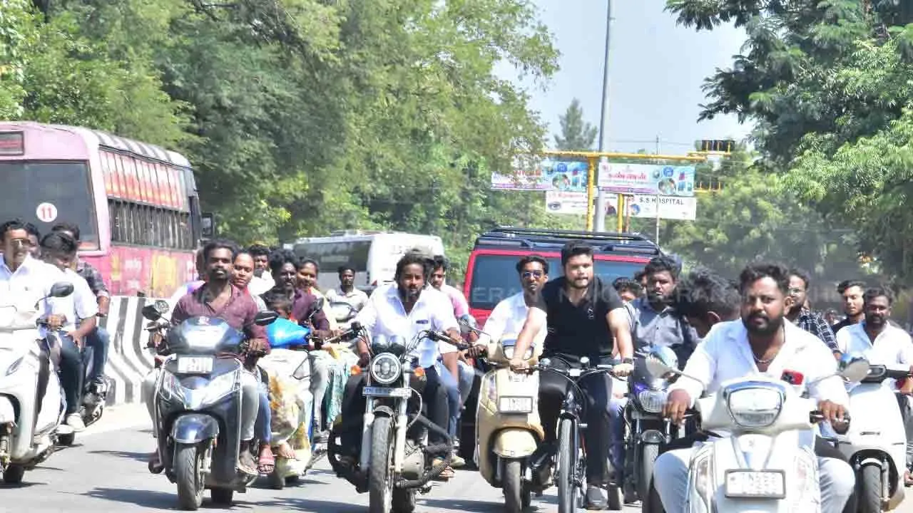  Case filed against 47 people including TVK district secretary Procession without permission 