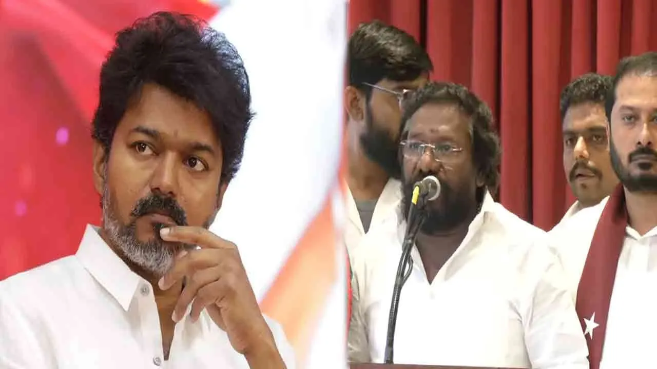  Karunas harshly criticized Vijay 