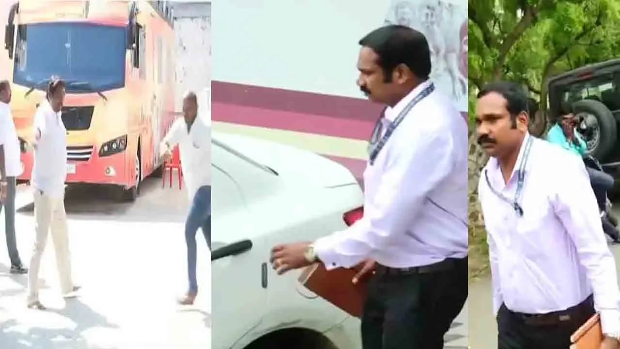  த.வெ.க. தலைமை அலுவலகத்தில் சி.பி.ஐ. அதிகாரி அதிரடி விசாரணை!