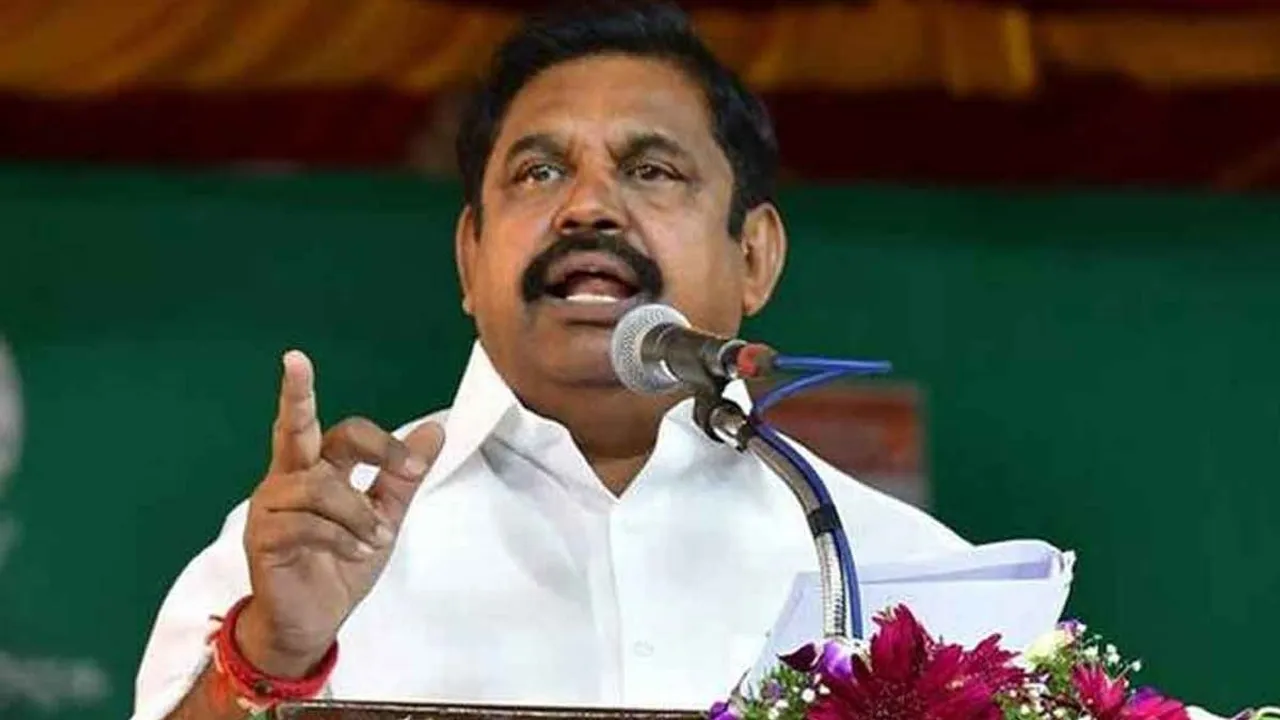  'Even if the rain stops, it continues like a never-ending storm' - Edappadi Palaniswami condemns Photograph: (admk) 
