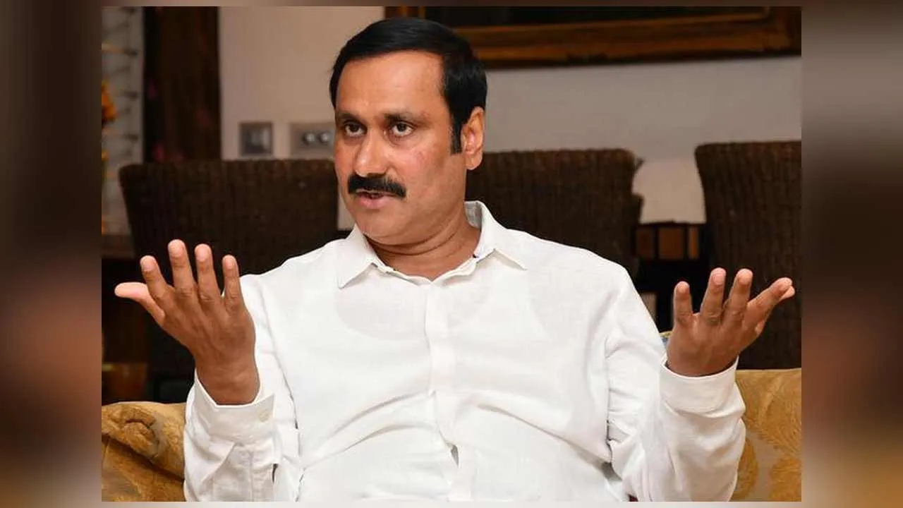  'Four days for Hindi; one day for Tamil?' - Anbumani condemns Photograph: (pmk) 