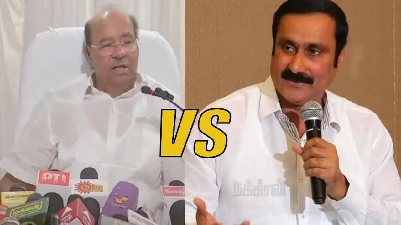  'Anbumani's gang is taking up bad politics' - Ramadoss condemns Photograph: (pmk) 