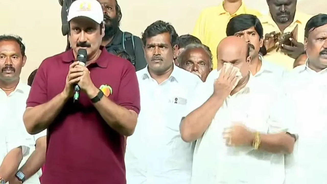  'I will not join as long as there are traitors' - Anbumani confirms Photograph: (pmk) 