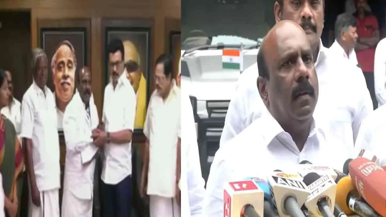  AIADMK MLA Manoj Pandian joins DMK 