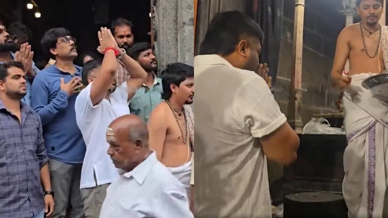  பிறந்தநாளில் சாமி தரிசனம் மேற்கொண்ட நடிகர்