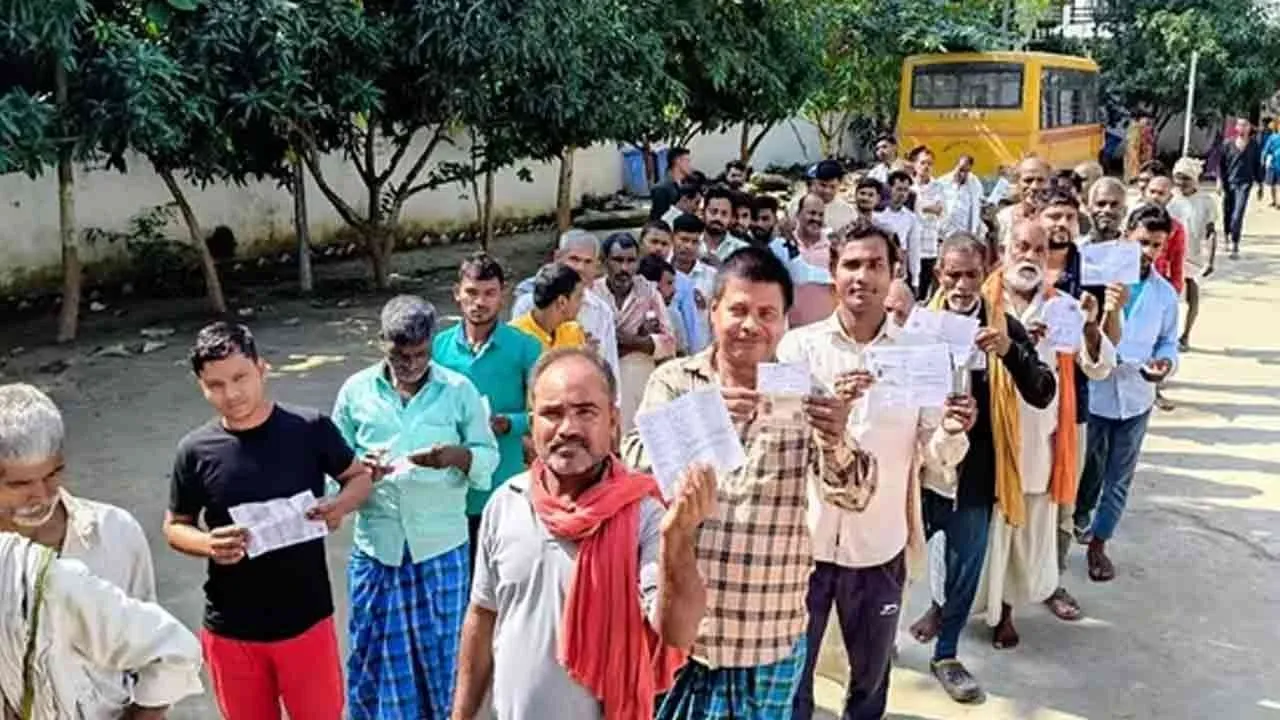  First phase of polling concludes in a Bihar elections 