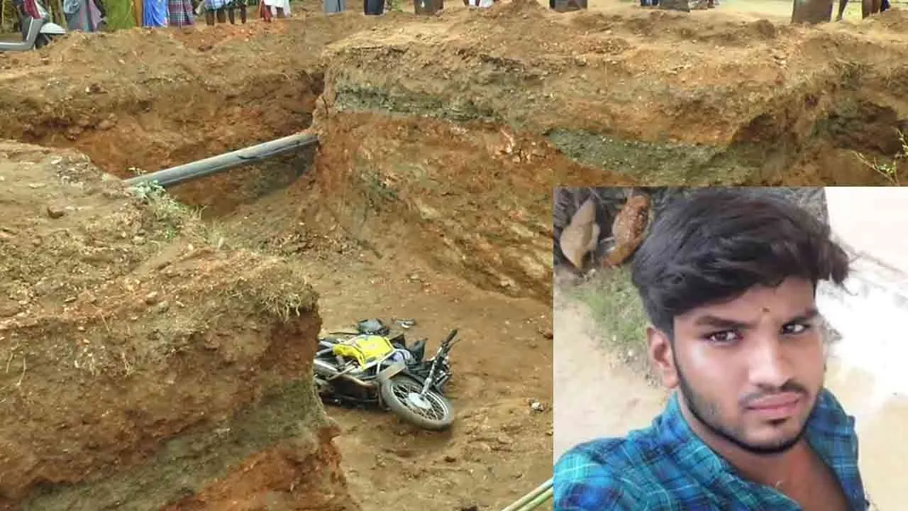  பாலம் கட்டும் பணியால் படுபாதகம்.. அலட்சியத்தால் பிரிந்த ஓட்டுநருக்கு நேர்ந்த சோகம்!