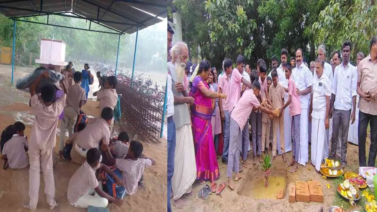  A new building for government school that was operating in tin shed at cost of Rs. 1.68 crore 