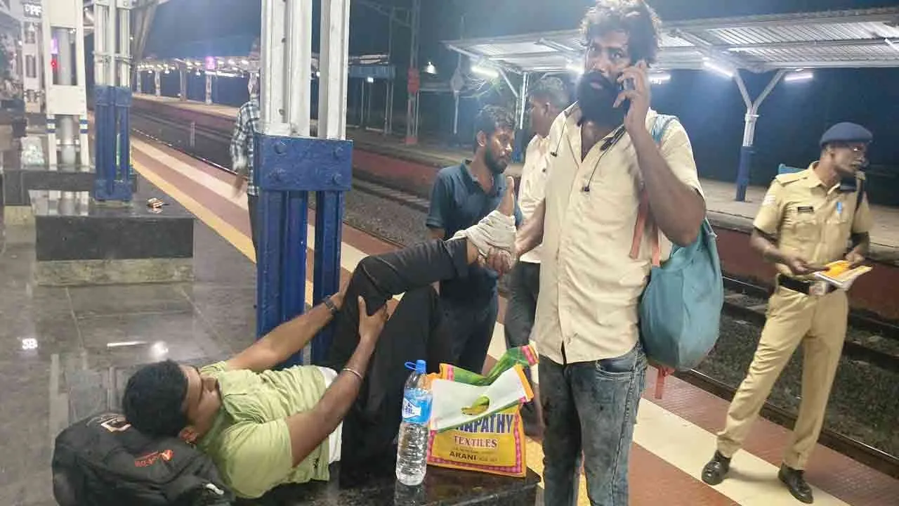  Passenger seriously injured after riding on train while looking at cell phone 