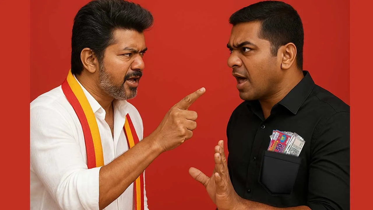  வாடா... போடா... விஜய்யிடம் மோதிய ஆதவ்! த.வெ.க. உள்ளடி!