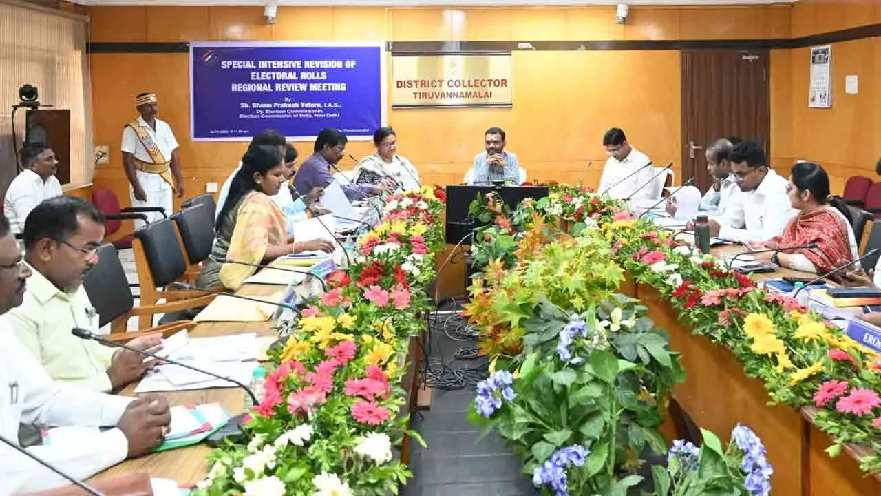  ‘ஐய்யோ...! எங்கள, காப்பாத்துங்க...’ - ஆட்சியர் அலுவலகத்தில் கேட்ட அழுகுரல்!