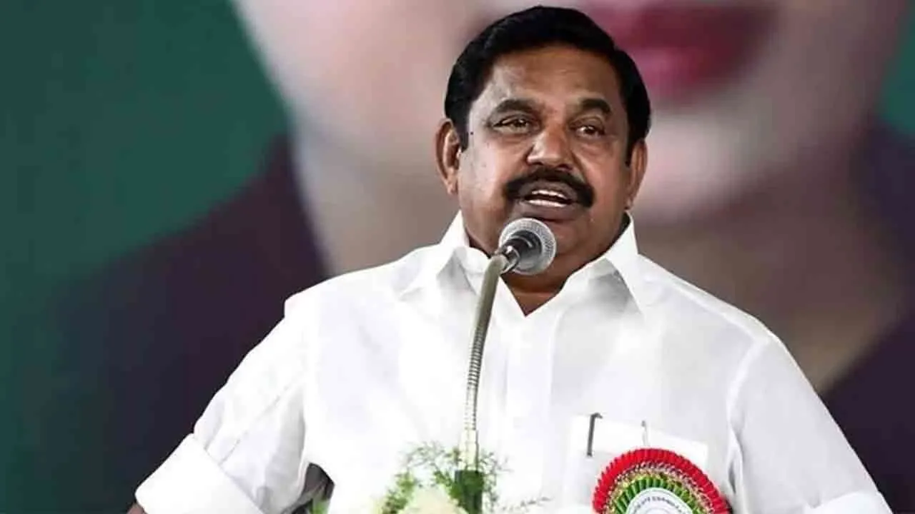  Edappadi palaniswami alleged The police have lost their dignity during the 54-month DMK rule 