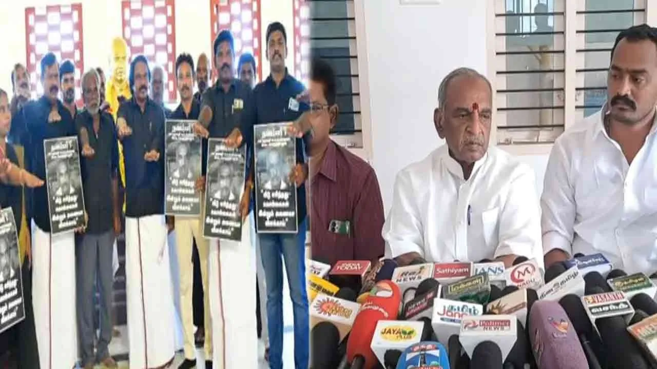  Pon. Radhakrishnan was outraged Mano Thangaraj, who insulted Kamaraja, is a traitor 
