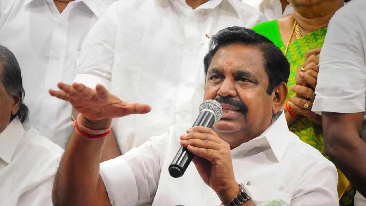  'DMK is intimidating quarry owners' - Edappadi Palaniswami alleges Photograph: (admk) 
