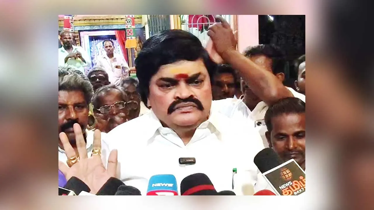  'If you want to expel...?''- Rajendra Balaji warns the Department of Charities! Photograph: (admk) 