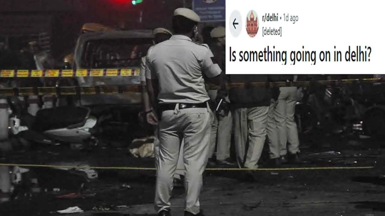  'Is something happening in Delhi?' - Schoolboy predicts car explosion Photograph: (delhi) 