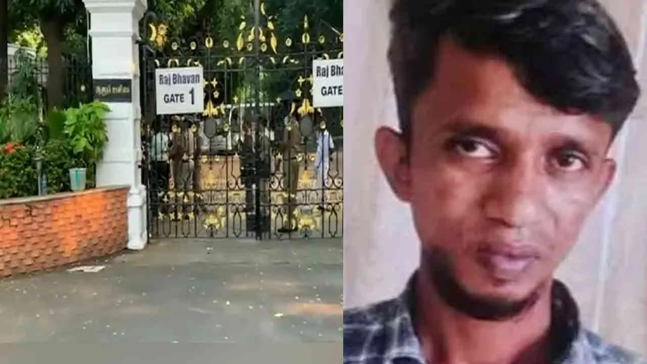  Court sentences Karuka Vinoth Petrol case in front of tamilnadu Governor's House 