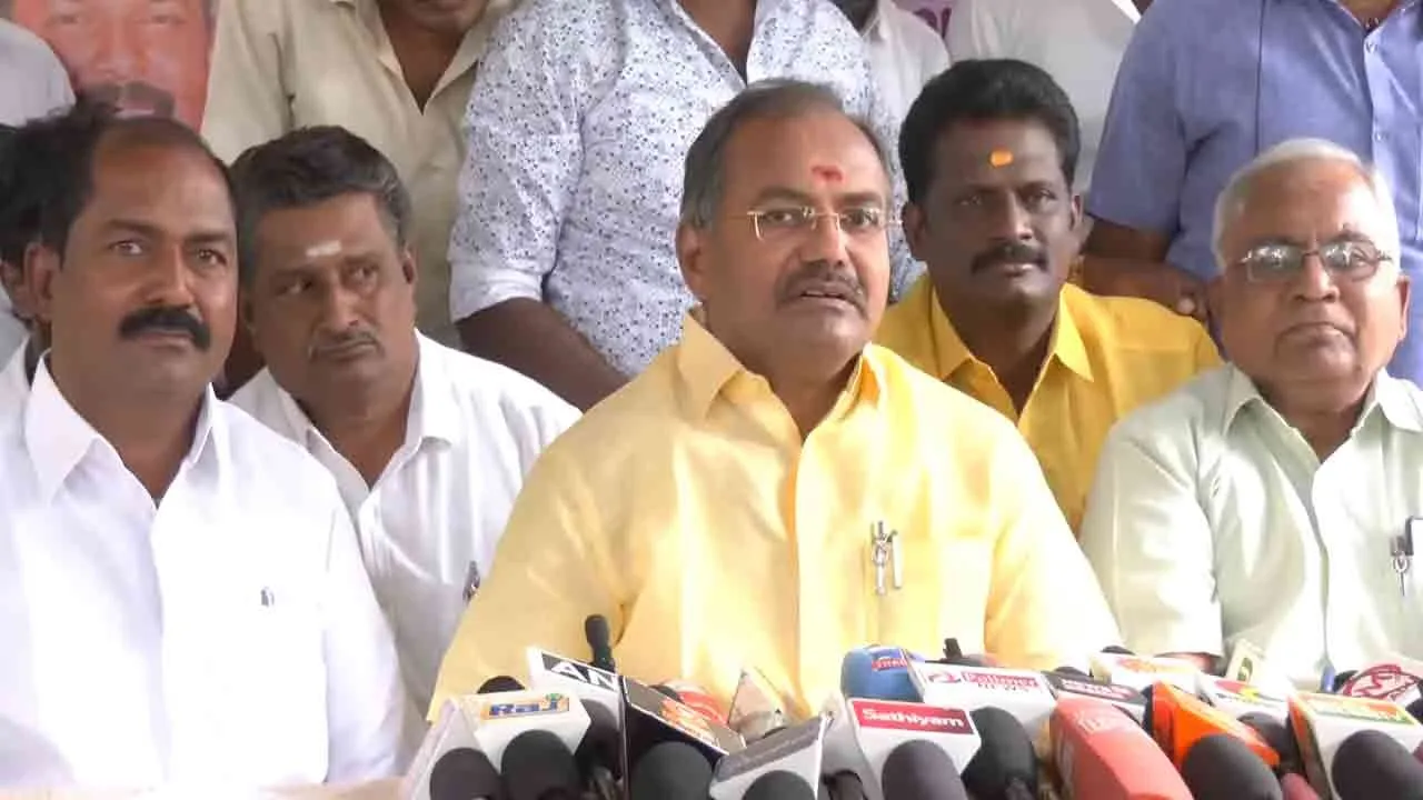  PMK MLA Arul alleged Anbumani is stealing Ramadoss’s hard work 
