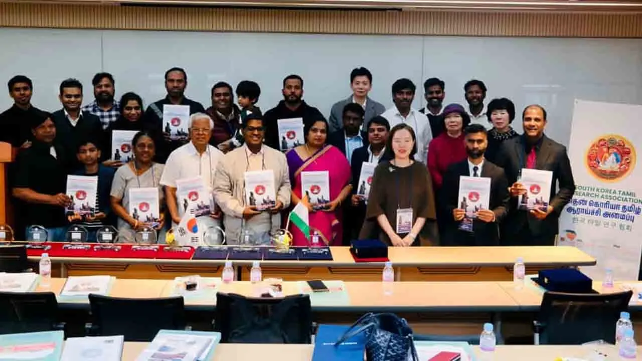  தென்கொரியாவில் நடைபெற்ற முதல் உலகளாவிய திருக்குறள் மாநாடு!