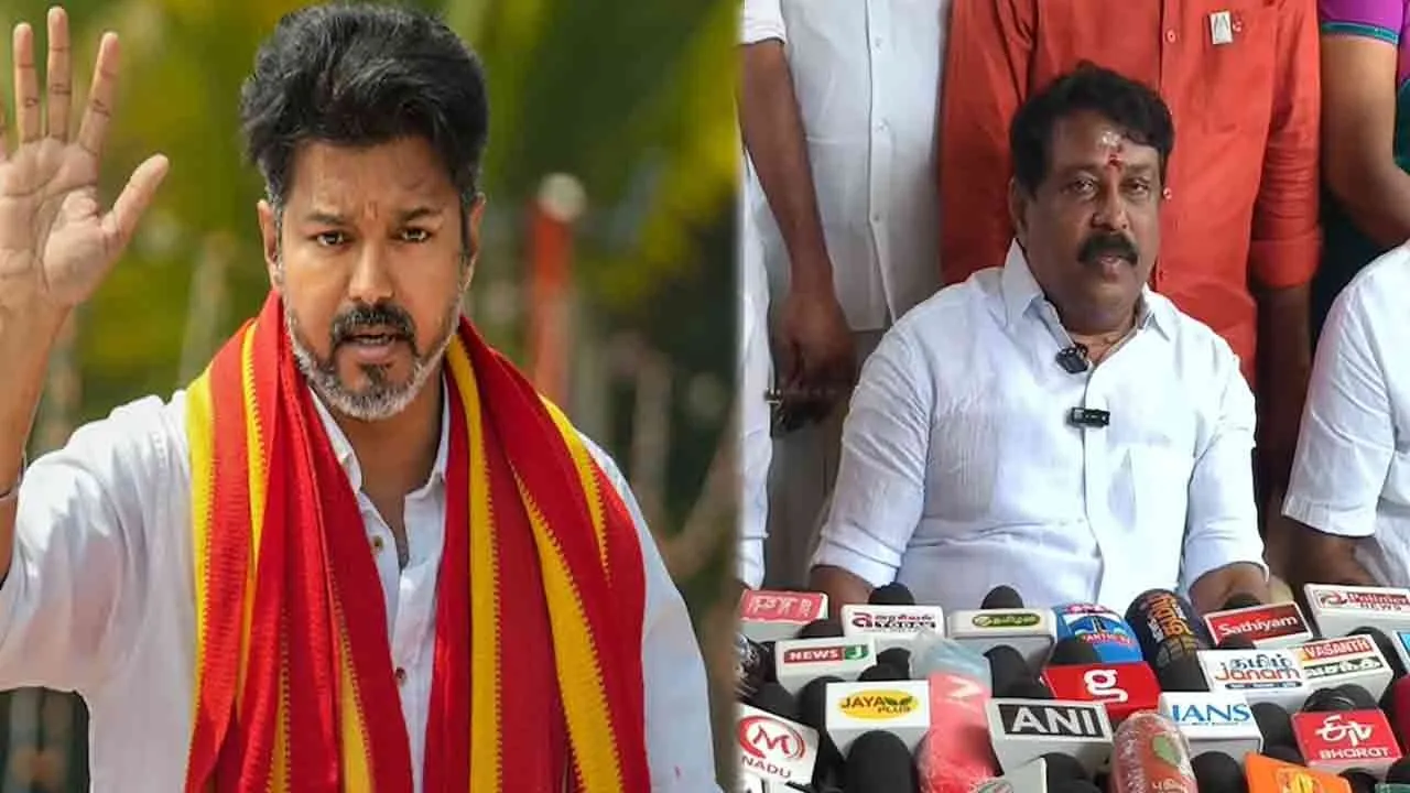  Nainar Nagendran's criticized A TVK partywithout even a single councilor is a failure 