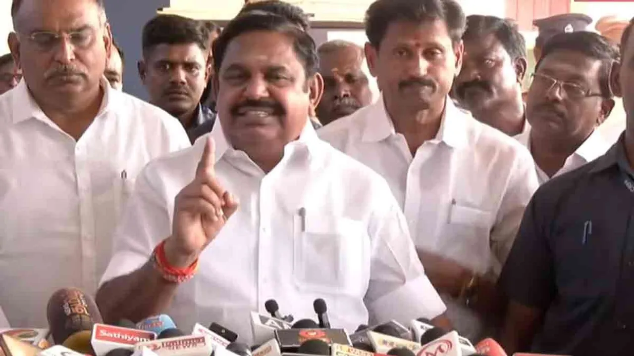  ''This is what they say will be good if they win..''-Edappadi Palaniswami interview Photograph: (admk) 