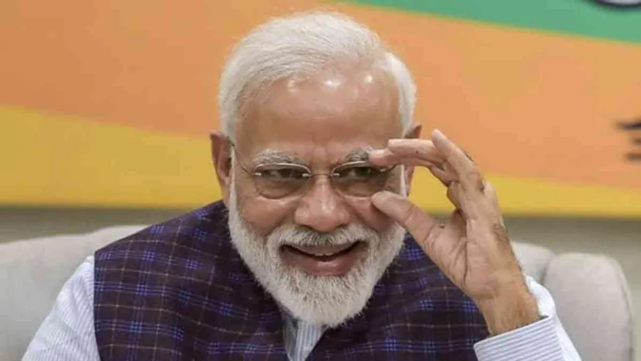  ''Good governance has won... Development has won...'' - PM Modi's comment Photograph: (MODI) 