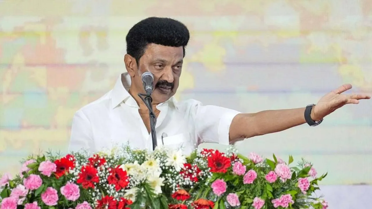  'It is a shame that AIADMK has gone to the Supreme Court in support!' - MK Stalin's speech Photograph: (DMK) 