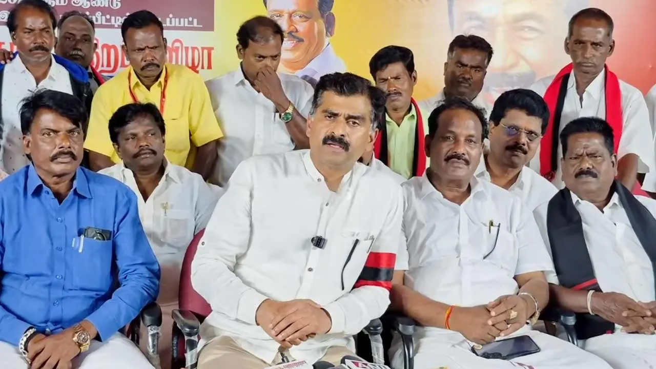  'Vijay should not support BJP's rooting' - Durai Vaiko interview Photograph: (DURAI VAIKO) 