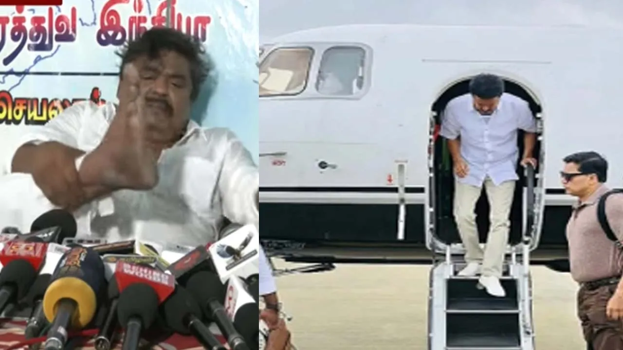  'footprints will be left in the ground...' - Mansoor Ali Khan criticizes Vijay Photograph: (actor) 