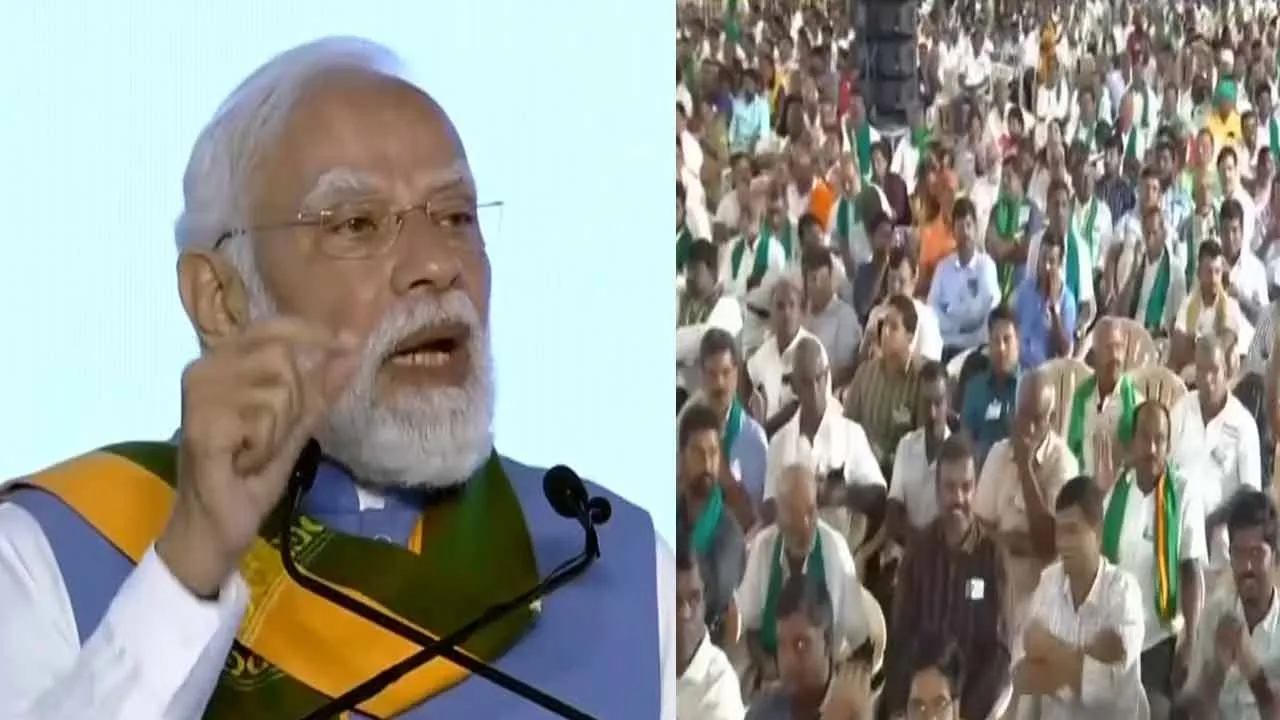  Prime Minister Modi apologized to farmers in covai 