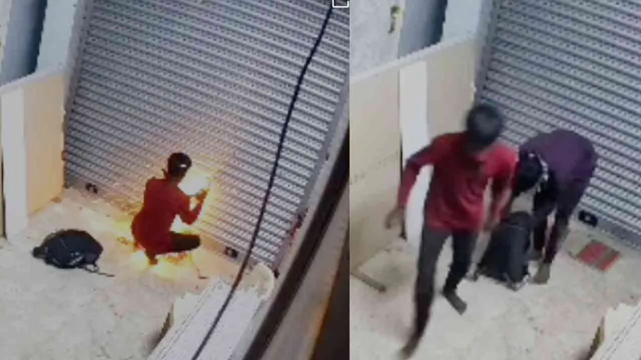  திருட வந்த இடத்தில் திடீர் மன மாற்றம்; தெறித்து ஓடிய திருடர்கள்!