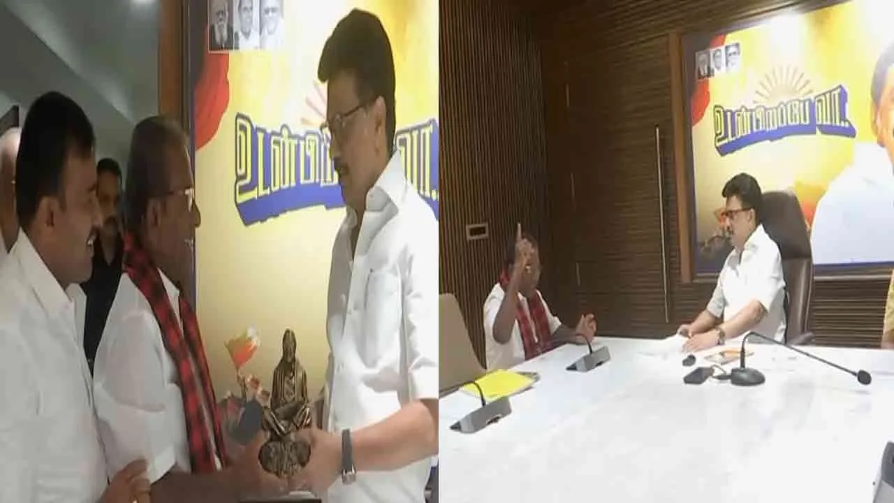  Chief Minister called Alankulam senior administrator and spoke at Arivalayam 