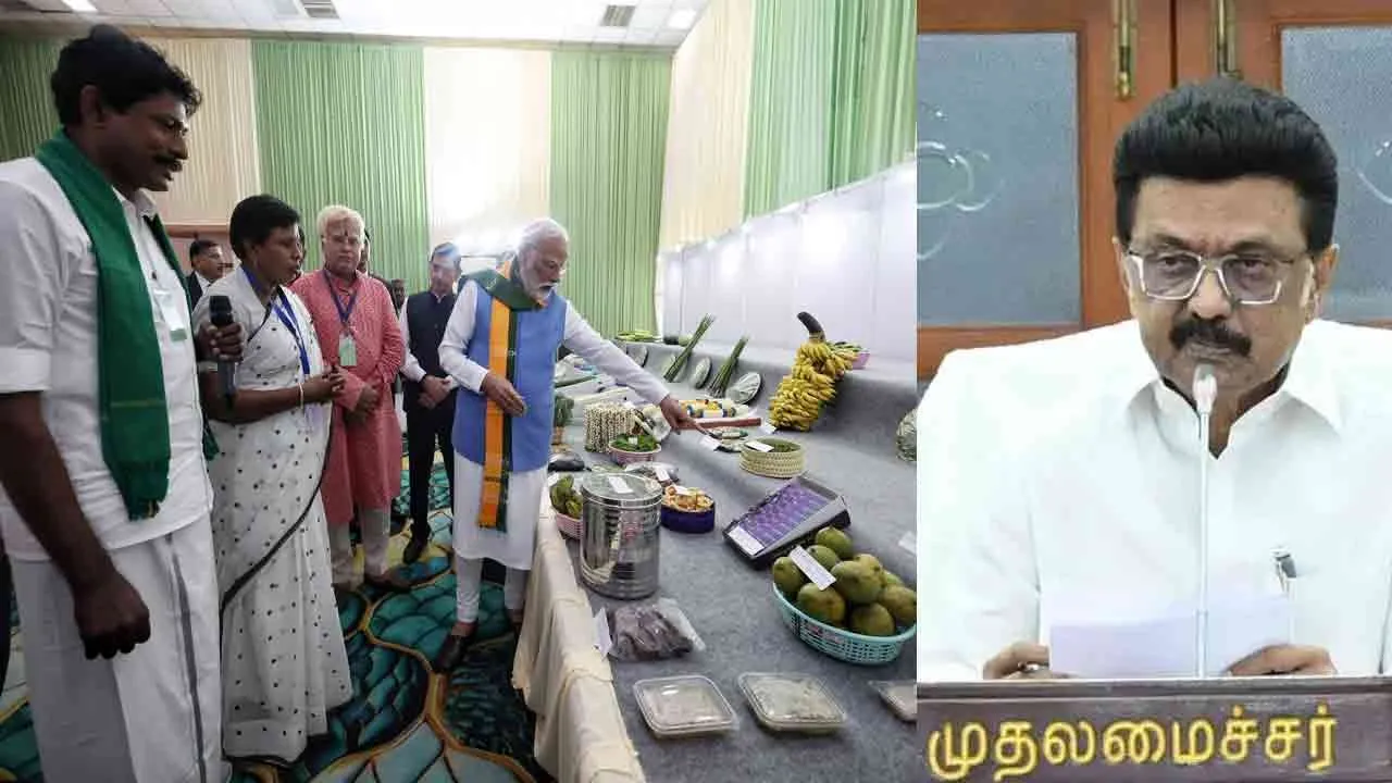  “உழவர்களிடையே பிரதமர் உரையாற்றிய ஈரம் காய்வதற்குள் அடுத்த துரோகம்” - முதல்வர் குற்றச்சாட்டு!