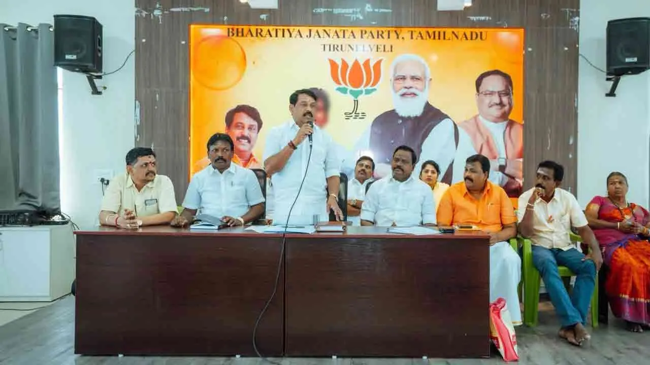  மெட்ரோ ரயில் விவகாரம் : “பெரிய மேட்டர் ஒன்றும் கிடையாது” - நயினார் நாகேந்திரன் பேட்டி!